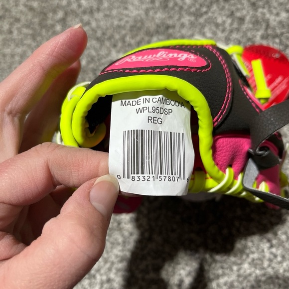 Rawlings 9.5" Youth Tee Ball Glove WPL95DSP Players Series Right Hand Throw NEW - Picture 7 of 7